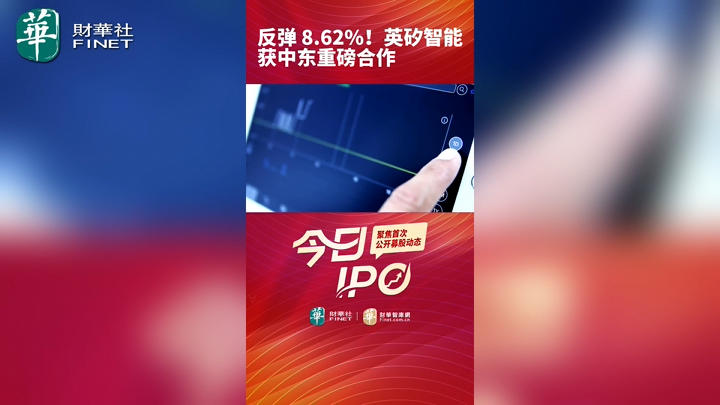 反弹 8.62%！英矽智能获中东重磅合作