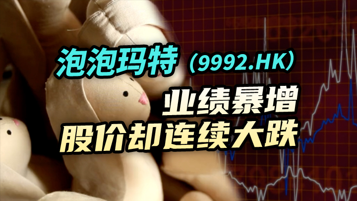 今日IPO 泡泡玛特业绩暴增 股价却连续大跌