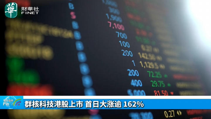 【今日IPO】群核科技港股上市 首日大涨逾 162%