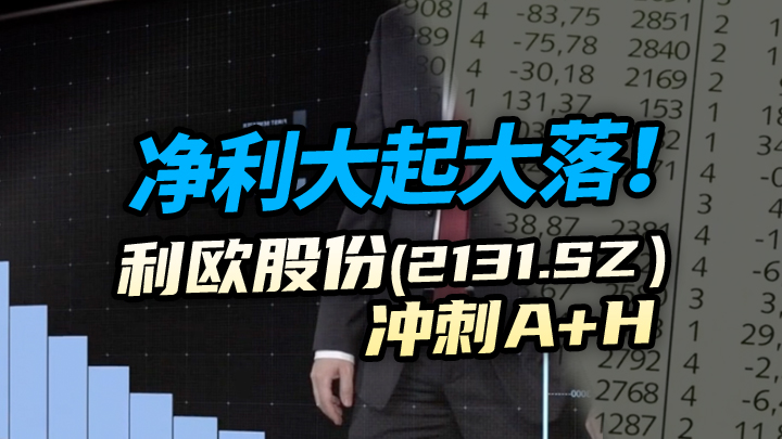 【今日IPO】净利大起大落！利欧股份冲刺A+H