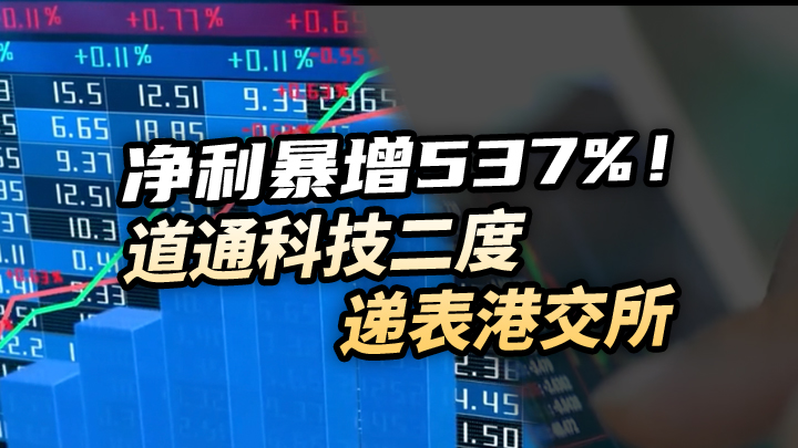 【今日IPO】净利暴增537%！道通科技二度递表港交所