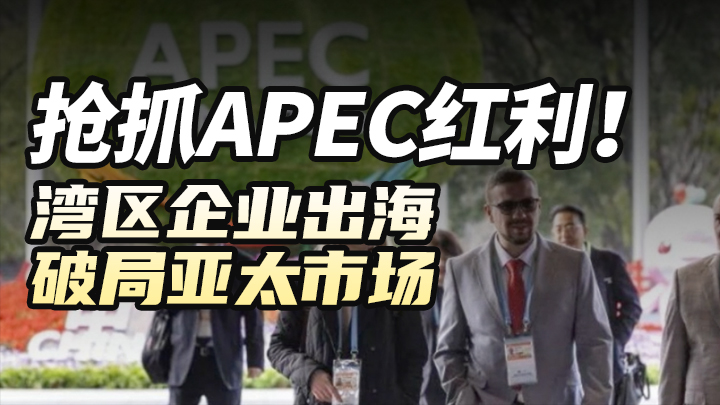 搶抓APEC紅利！灣區企業出海破局亞太市場