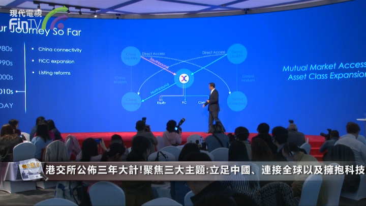 港交所公佈三年大計！聚焦三大主題：立足中國、連接全球以及擁抱科技