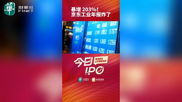 暴增 203%！京东工业年报炸了