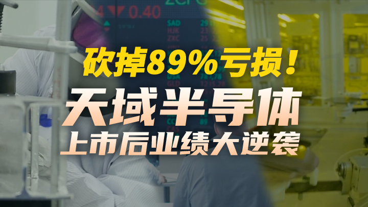 今日IPO 炸裂！天域半导体巨亏砍去 89%，上市后首份业绩大 “回血