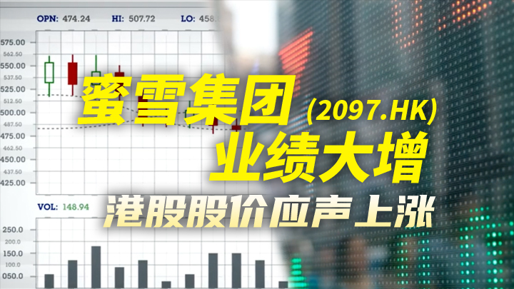 今日IPO 蜜雪集团业绩大增 港股股价应声上涨