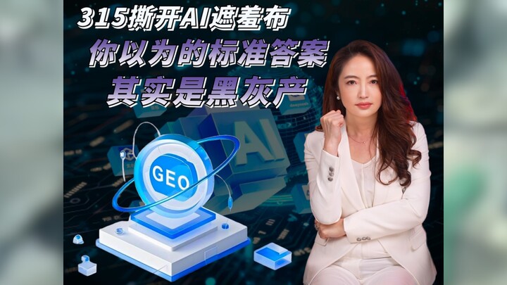 【杜蘭說AI】315撕開AI遮羞布：你以為的標準答案，其實是黑灰產