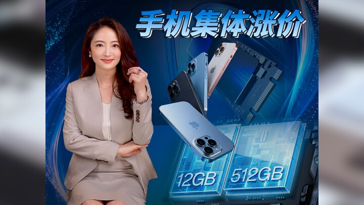 【杜兰说AI】手机集体涨价