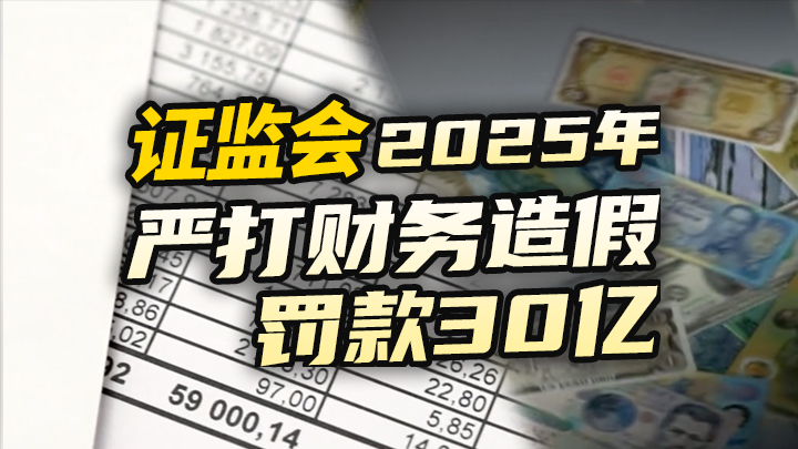 【今日IPO】证监会 2025 年严打财务造假 罚款 30 亿